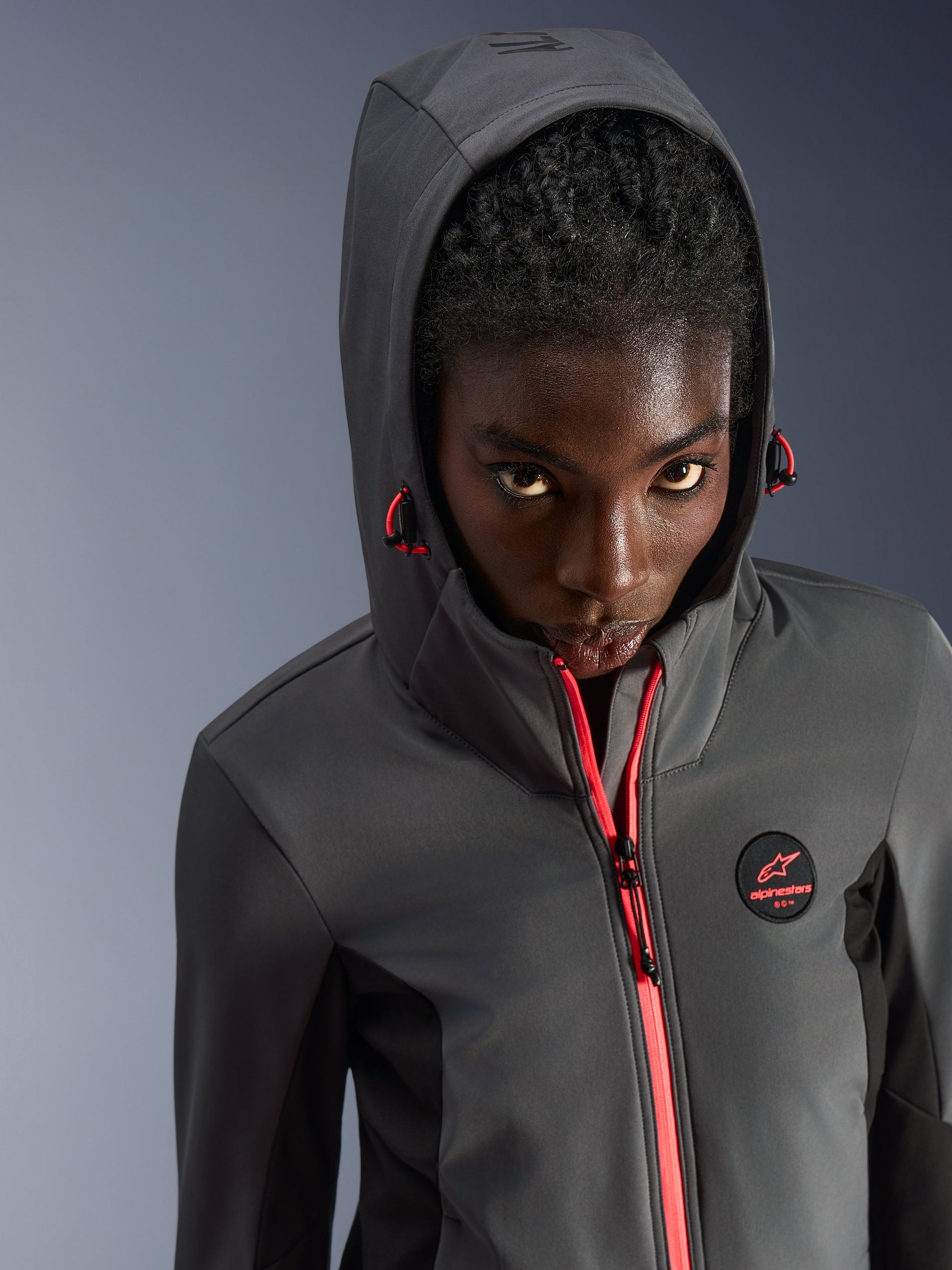Sweat À Capuche Technique Stella Radium Femme