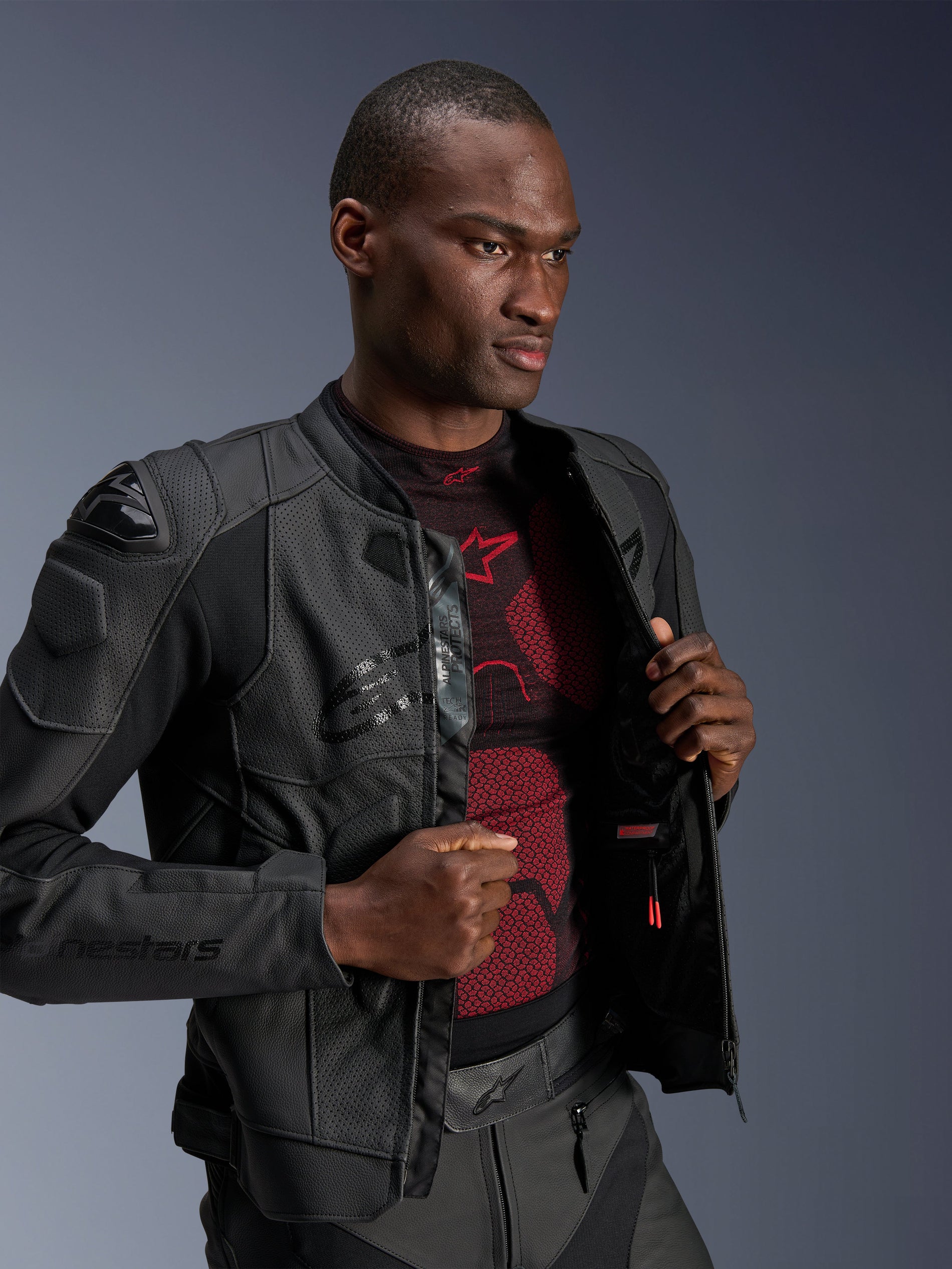 Veste En Cuir Dusk Airflow