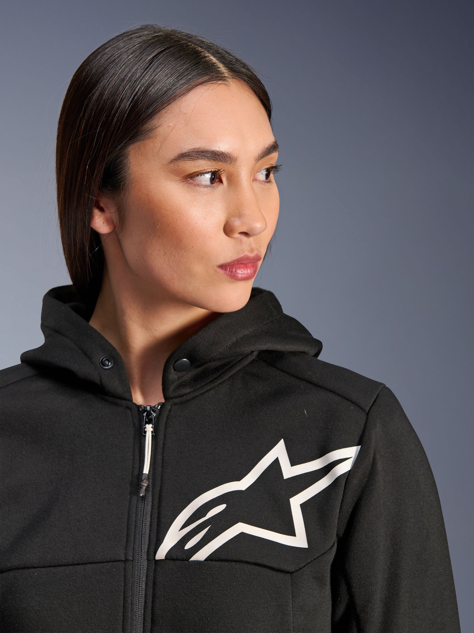 Sweat À Capuche Sport Stella Chrome V2