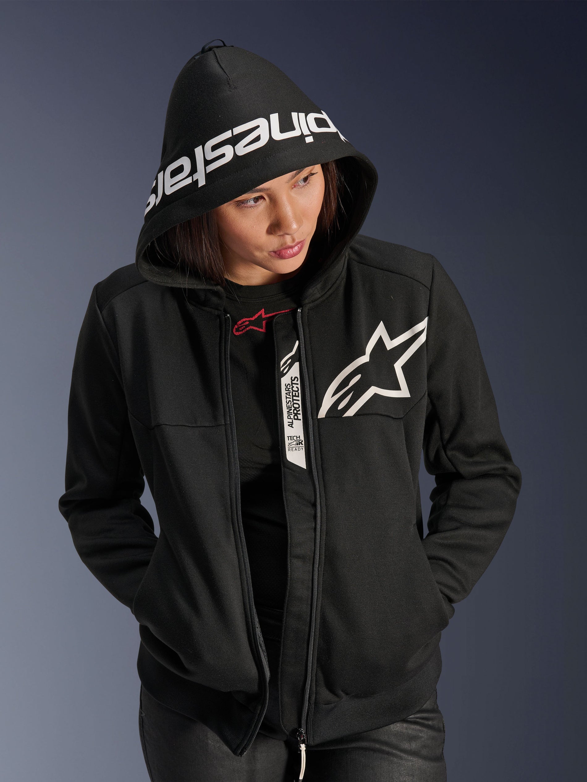 Sweat À Capuche Sport Stella Chrome V2