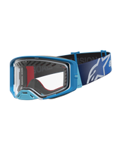 Blue Fade Silver Clear