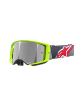 Jaune Fluo Rouge Miroir Argent