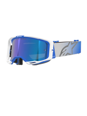 Bleu blanc miroir bleu