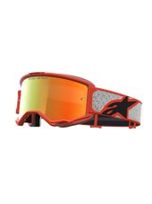 Silver Orange Mirror Red