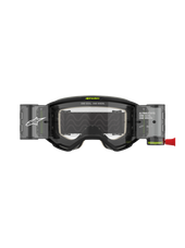 Charcoal Fl Ylw Clear Roll Off