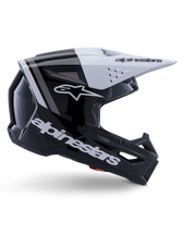 Black White Gray Glossy