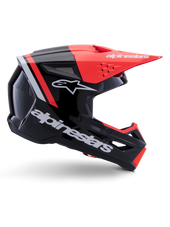 Black Red Fluo White Glossy
