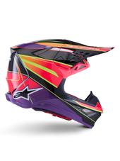 Pink Violet Yellow Fluo Glossy