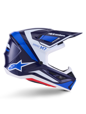 Blue White Glossy