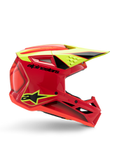 Rouge Jaune Fluo Noir Brillant