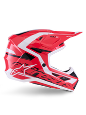 Red Black White Glossy