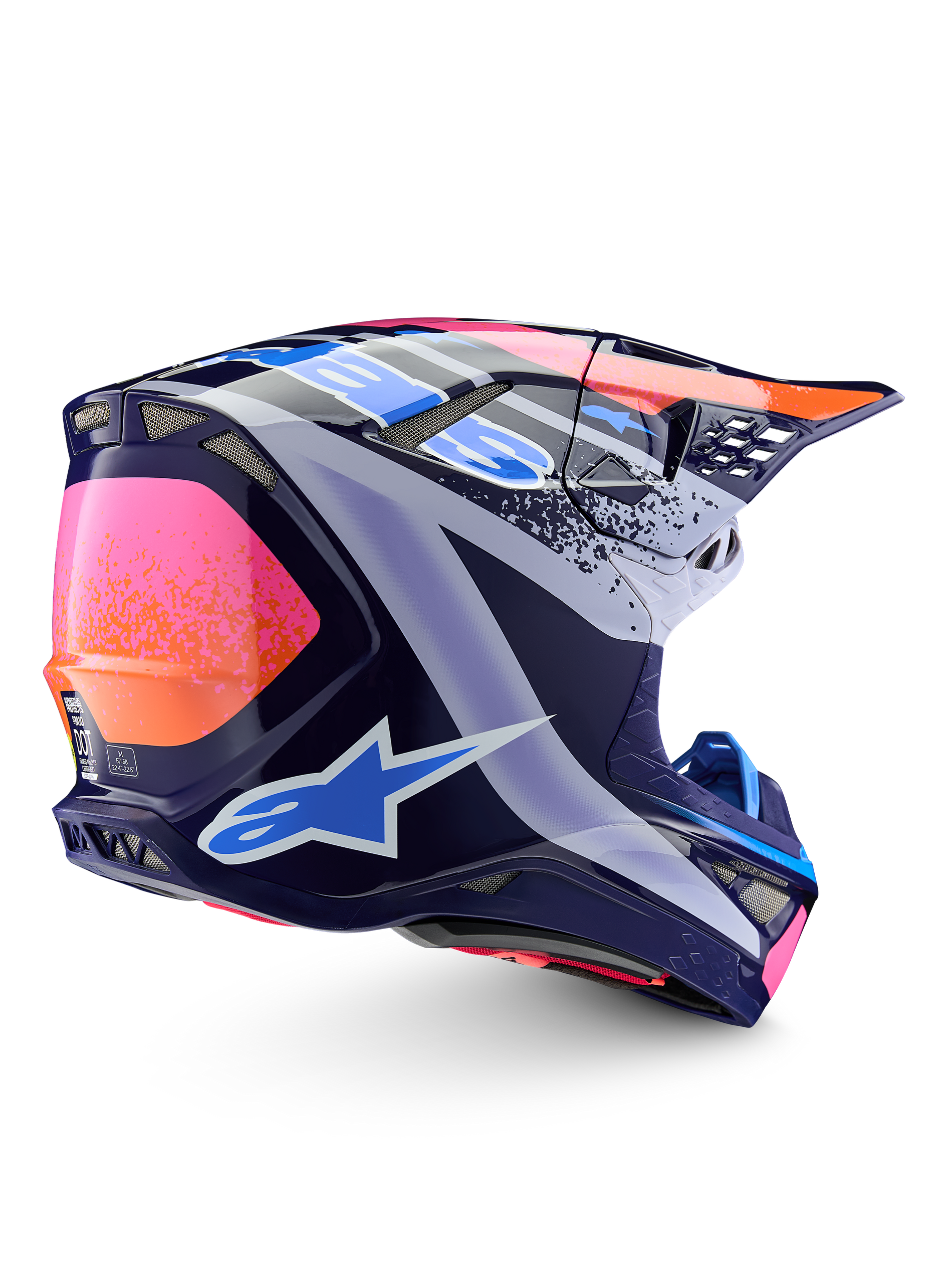 Casque ECE 22.06 Supertech M10 Records Édition Limitée