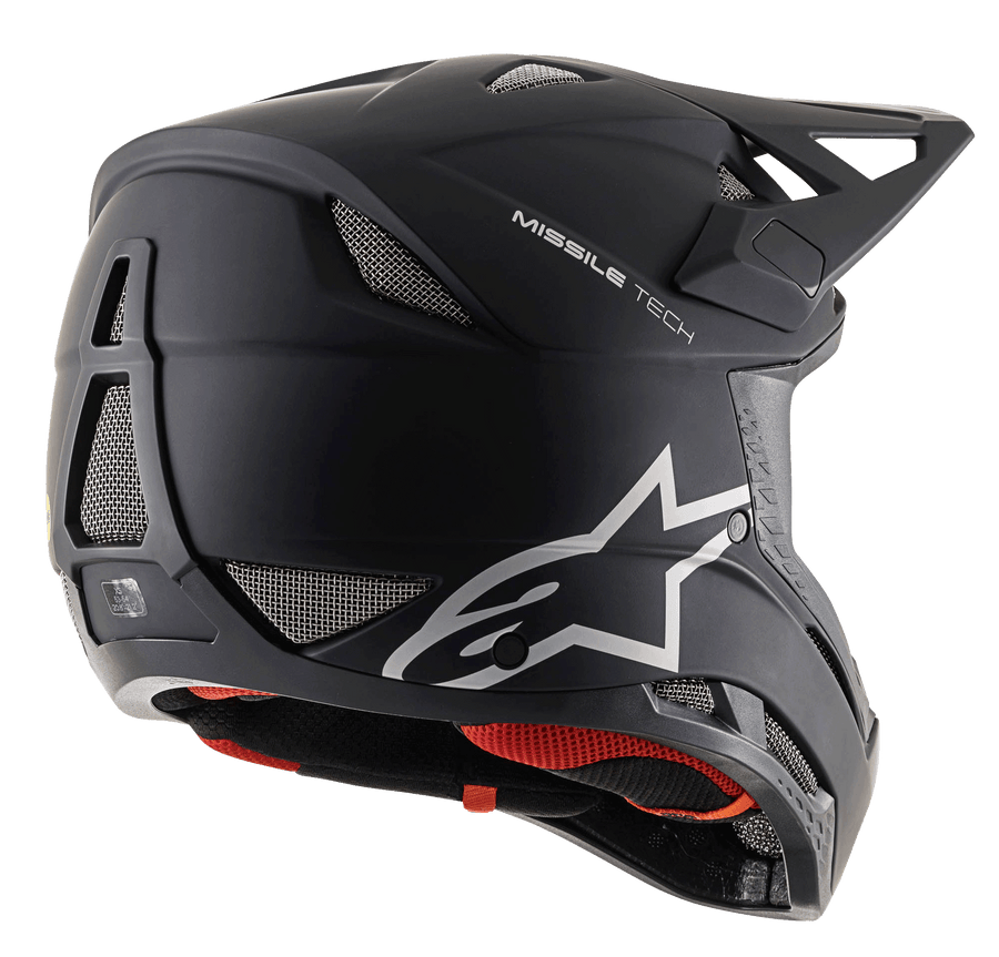 Casque Missile Tech Solid Black Matt