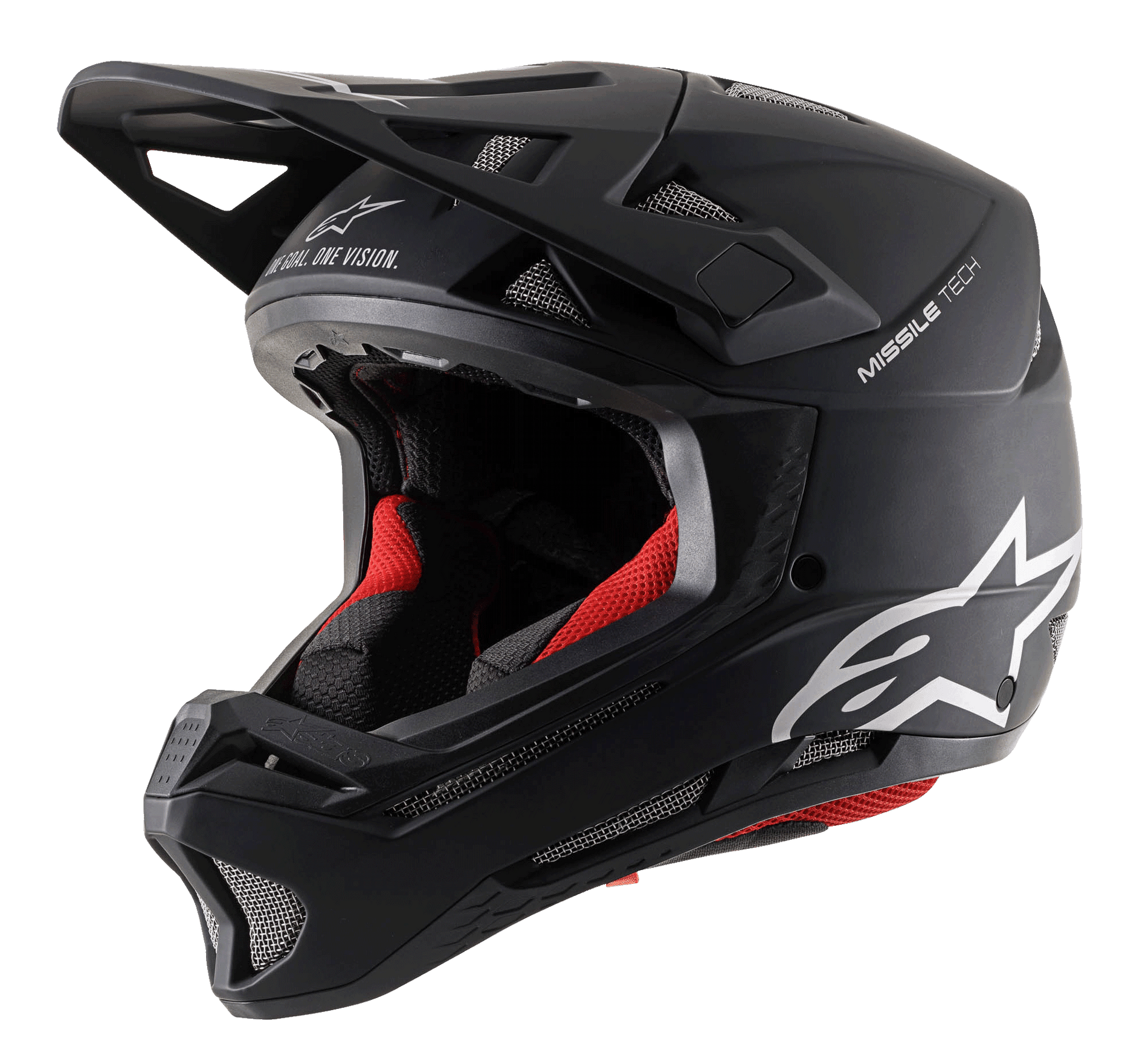 Casque Missile Tech Solid Black Matt
