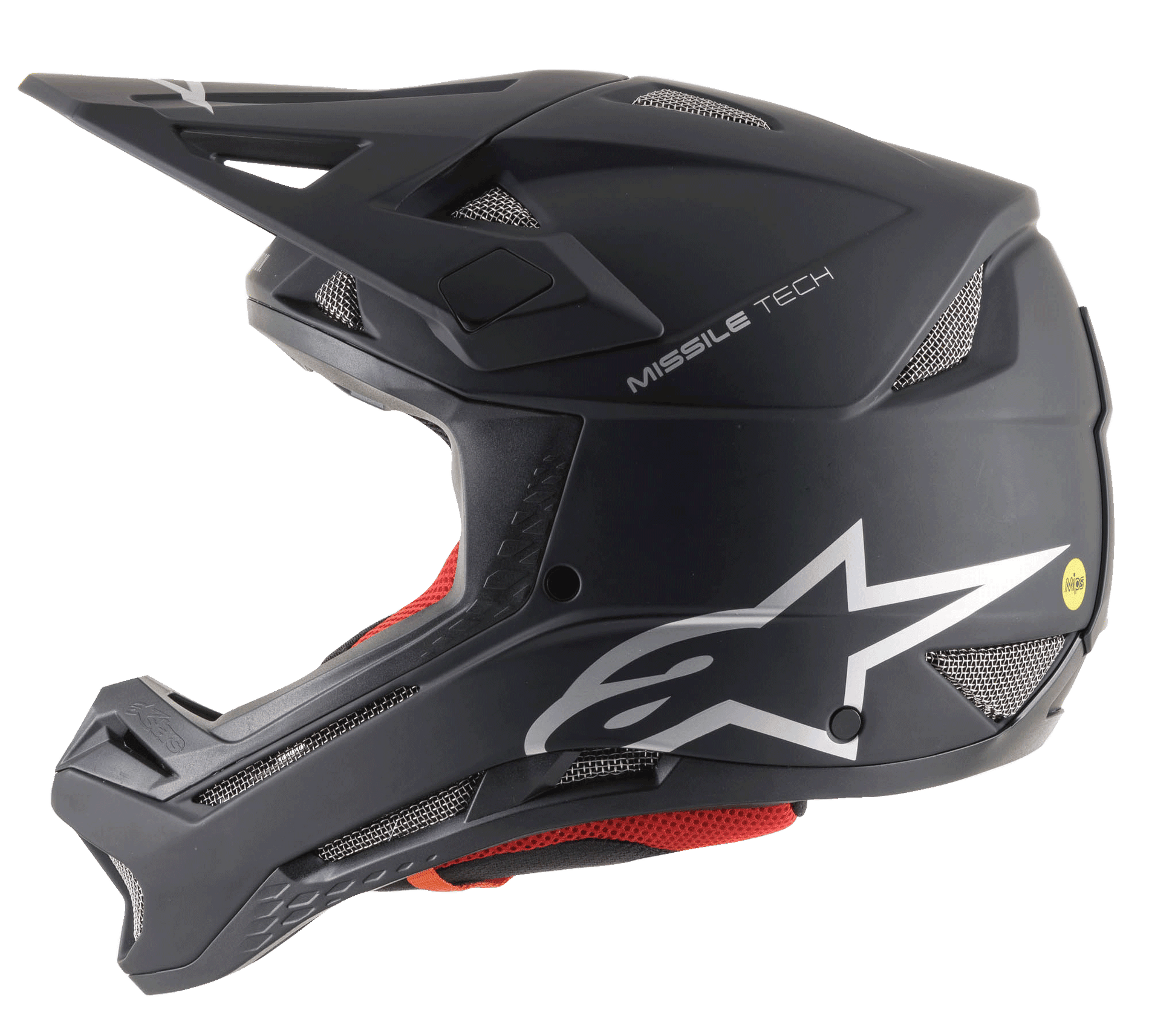 Casque Missile Tech Solid Black Matt