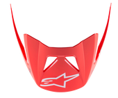 Rouge vif Gris clair Brillant