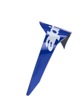 Black White Blue Glossy
