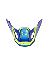 Blue Yellow Fluo Glossy