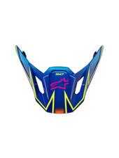Blue Pink Yellow Fluo Glossy