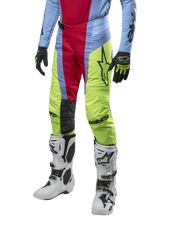 Light Blue Yellow Fluo Red Ber