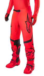 Red Fluo Bright Red Black